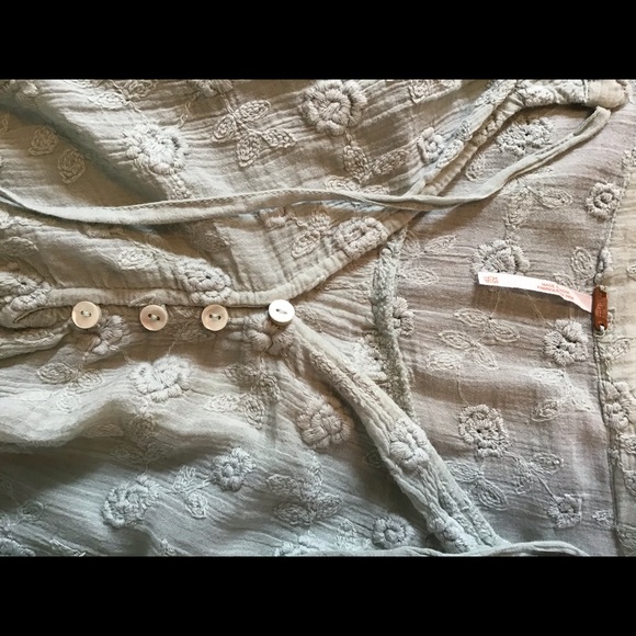 Free People boho embroidered dress Sz XS - Picture 4 of 5